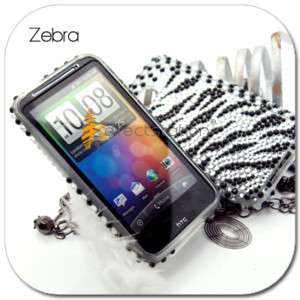 BLING Faceplate Hard CASE COVER AT&T HTC Inspire 4G  