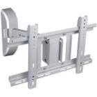 tv adjustable cantilever wall mount pylehome 10 to 24 triple arm flat 