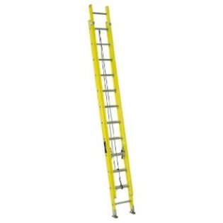 Louisville Ladder FE1724 Fiberglass Extension Ladder, Type I, 24 Feet 