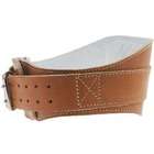 Schiek Sports 6 Power Leather Lifting Belt in Natural Leather   Size 