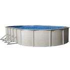   12 x 24 x 48 Oval Above Ground Metal Frame Swimming Pool Kit
