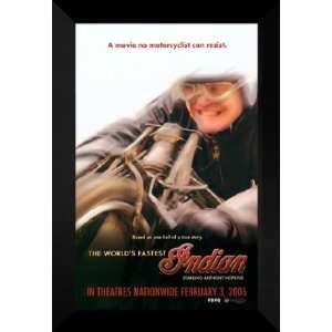 The Worlds Fastest Indian 27x40 FRAMED Movie Poster 