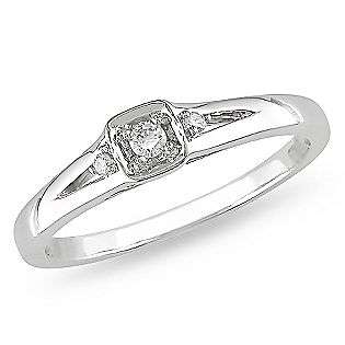   Ring in 10k White Gold  Jewelry Wedding & Anniversary Engagement