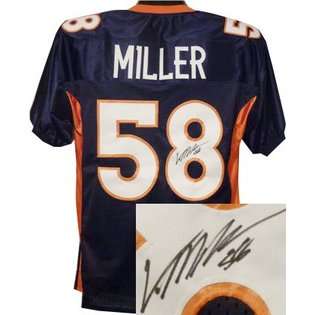 Autograph Sports Von Miller Signed Denver Broncos Jersey   58