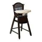 Eddie Bauer Espresso Wood Baby High Chair (Ridgewood)