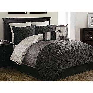   8pc Comforter Set  Bed & Bath Decorative Bedding Comforters & Sets