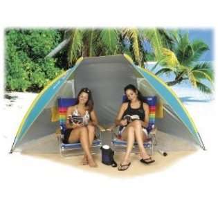 Sun Shelter Beach Tent Cabana/Hut SPF 50 w/ Carry Bag Portable 