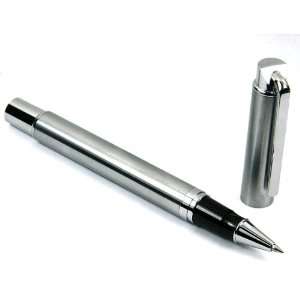  Classic Smooth Steel Metal Alloy Chrome Pocket Rollerball 