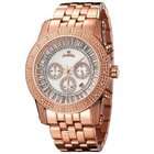 Just Bling Mens JB 6219 M Krypton Bronze Sliver Rose Gold Tone 