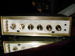 Rare Early Sherwood Stereo Amp/Preamp Models S 360 & S 4400 Amperex 
