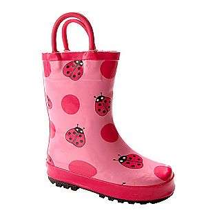 Toddler Girls Ladybug Boot   Pink  Rainpals Shoes Kids Toddlers 