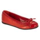 Rachel Girls Princess Dress Shoe   Red