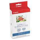 CANON 7741A001 Ink Cartridge/Label Set 18 Sheets 2 3/5 X 2 Self 