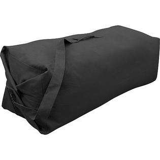 Stansport Duffle Bag with Strap   Black   30 X 50 