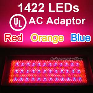 Red Blue OJ Hydroponic LED Panel Grow Light 110 225 V  