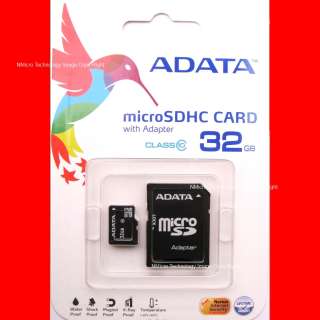 New 32GB 32G ADATA Class 10 Class10 micro SD SDHC microSDHC Memory 