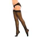   15 20 mmHg Closed Toe Thigh High Sock   Size A, Color Natural 33