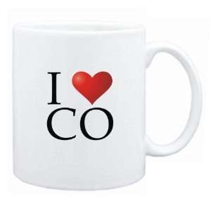    New  I Love Colorado   Postal Code Mug State