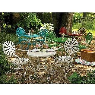     Red  Country Living Outdoor Living Patio Furniture Bistro Sets