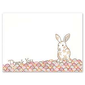  Bunny Thank You Note Baby Stationery Baby