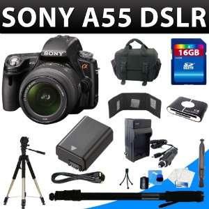  Sony Alpha A55 SLT A55 Digital Camera w/ Sal1855 18 55mm F 