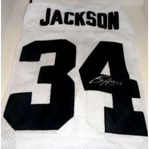 Auburn Tigers Bo Jackson Hand Signed Autographed Football Jersey 