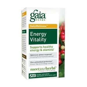   Gaia HerbsÂ® DailyWellness Energy Vitality