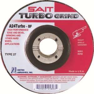  United Abrasives/SAIT 25816 6 by 1/4 by 5/8 11 A24 TURBO 