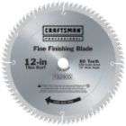 Craftsman Professional 12 in. Carbide Pro Saw Blade   80T