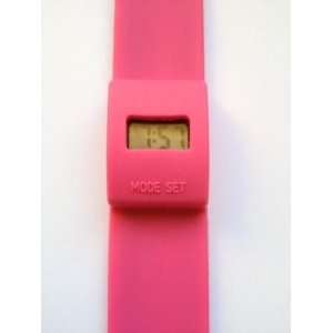  Pink Digital Slap Watch