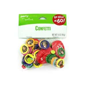  New   monkey around 60 confetti   Case of 48   HM152 48 