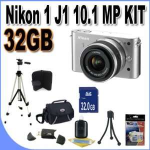 Nikon 1 J1 10.1 MP HD Digital Camera System with 10 30mm VR 1 NIKKOR 