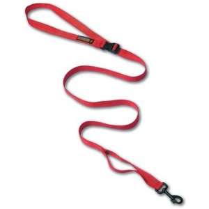 Ruff Wear 40301 X Flat Out Dog Leash in Solid Colors Color Red 