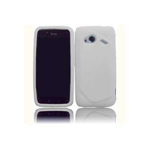  HHI Silicone Skin Case for HTC Fireball   White (Package 