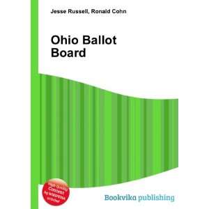  Ohio Ballot Board Ronald Cohn Jesse Russell Books