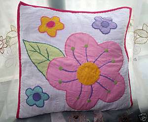 Company Store kids Daisy Flowers Decorative Pillow Sham  