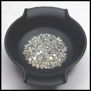 25pcs/.50ct F J SI I Loose Round Natural Diamond Mixed Lot 1mm 1.5mm 