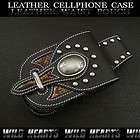 Leather iPhone/iPo​d/Cellphon​e Case/Metal Concho