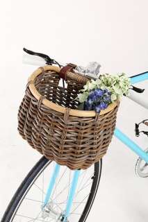 UrbanOutfitters  Republic Rattan Bike Basket