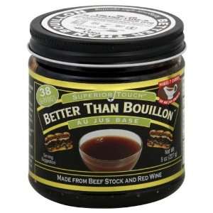 Better Than Bouillon Au Jus Base 8 OZ (Pack of 6)  Grocery 