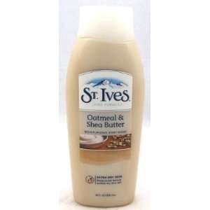  St. Ives Body Wash Oatmeal & Shea Butter 18 oz. (Case of 6 