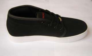 NEW MENS US POLO ASSN CASUAL BLACK AND WHITE SHOES WIDTH MEDIUM SIZE 7 