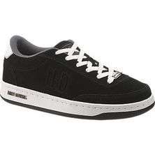   Davidson STATIC Mens Black Suede Steel Toe Skate Sneakers Shoes D93027
