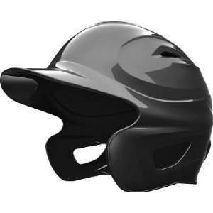  Under Armour Solid Color Batting Helmet, Black Sports 