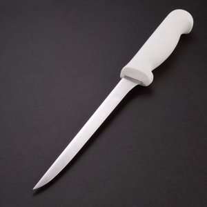  8 White Handle Fillet Knife