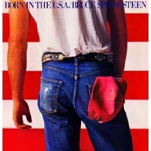  Bruce Springsteen, Born in the USA   Vinyl LP Record 