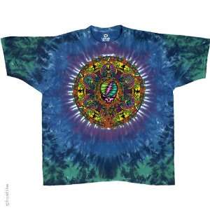 Grateful Dead Celtic Mandala T Shirt (Tie Dye), Medium  