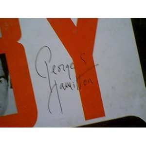  Hamilton, George By George LP 1966 Signed Autograph 