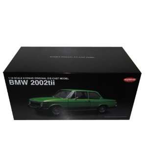    BMW 2000 Tii Green 1/18 Kyosho Diecast Model Car Toys & Games