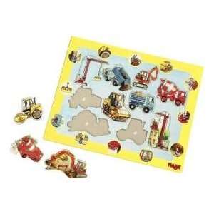  Haba   Puzzle Découverte   Engins de Construction Toys & Games